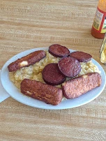 Mangu Con Salami Y Queso Frito